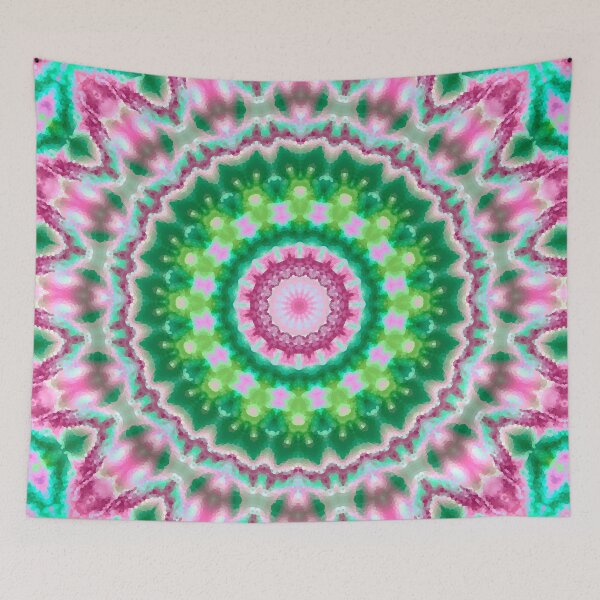 Item preview, Mandala pink turquoise designed and sold by fuzzyfox.