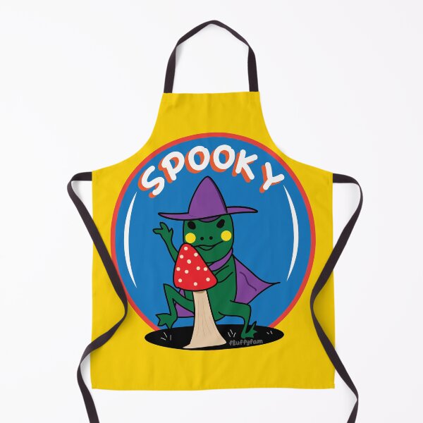 Item preview, Spooky frog witch wizard with mushroom designed and sold by fluffyfamcraft.