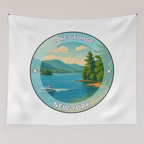Item preview, Lake George - New York designed and sold by inkNext.