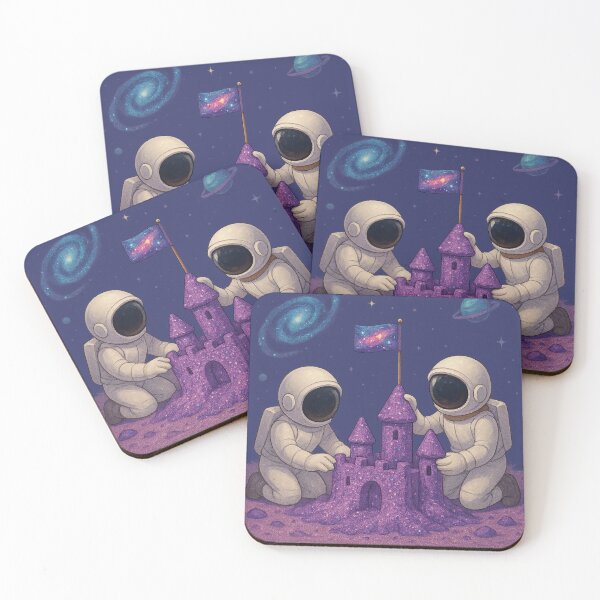 Item preview, Galactic Sandcastle Builders designed and sold by HEERMANArt.