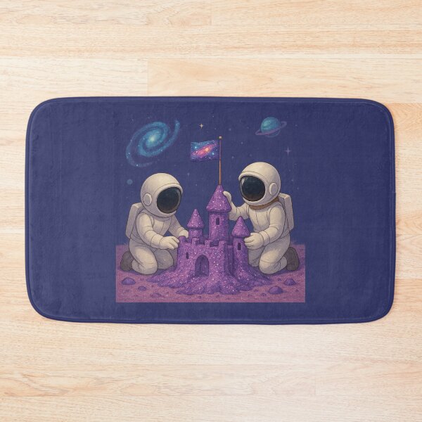 Item preview, Galactic Sandcastle Builders designed and sold by HEERMANArt.