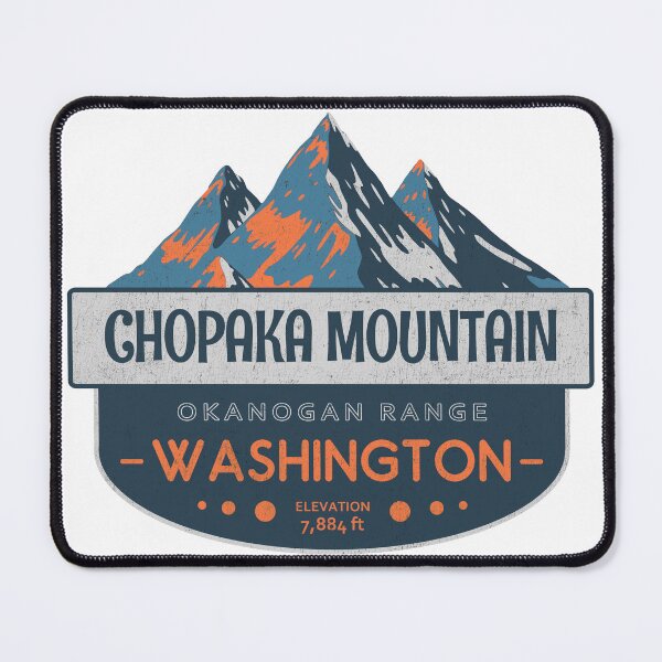 Item preview, Chopaka Mountain, Okanogan Range, Washington, Mountain Badge designed and sold by Wanderful-roads.
