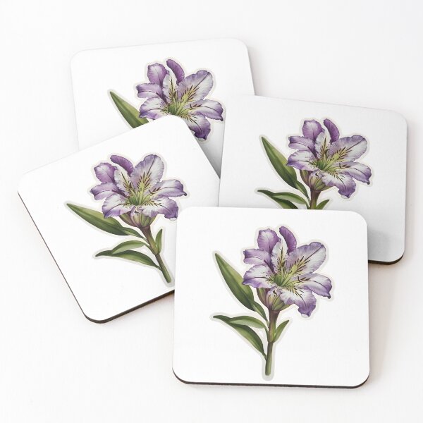 Item preview, Purple Peruvian Lily (Alstroemeria) designed and sold by HOMETOWN86.