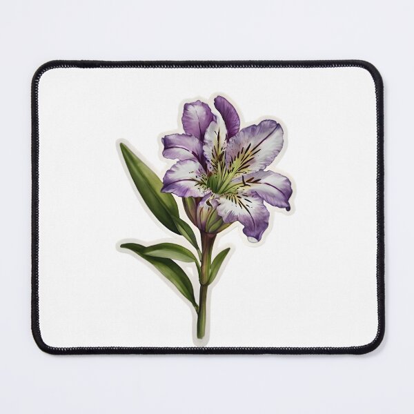 Item preview, Purple Peruvian Lily (Alstroemeria) designed and sold by HOMETOWN86.