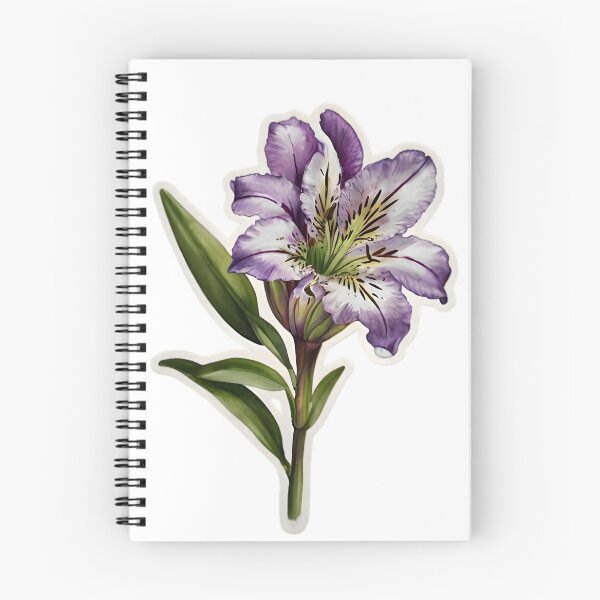 Item preview, Purple Peruvian Lily (Alstroemeria) designed and sold by HOMETOWN86.