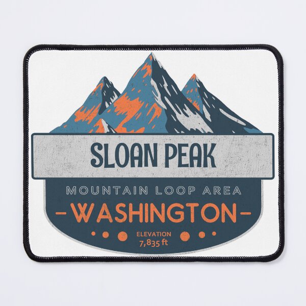 Item preview, Sloan Peak, Mountain Loop Area, Washington, Mountain Badge designed and sold by Wanderful-roads.