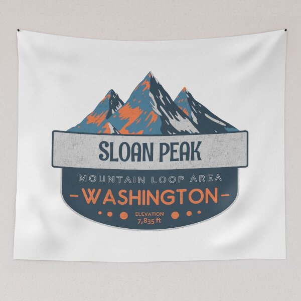 Item preview, Sloan Peak, Mountain Loop Area, Washington, Mountain Badge designed and sold by Wanderful-roads.