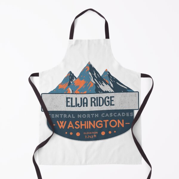 Item preview, Elija Ridge, Central North Cascades, Washington, Mountain Badge designed and sold by Wanderful-roads.