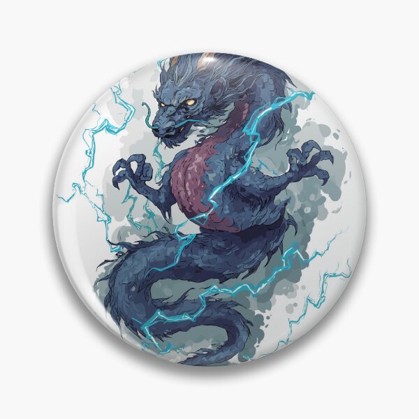Item preview, Japanese Dragon - Thunder Guardian Awakens designed and sold by bapupa.