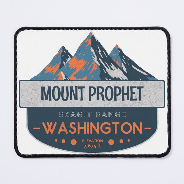 Item preview, Mount Prophet, Skagit Range, Washington, Mountain Badge designed and sold by Wanderful-roads.