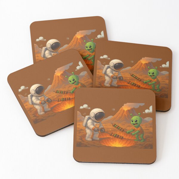 Item preview, Grillmasters of the Volcano Planet designed and sold by HEERMANArt.