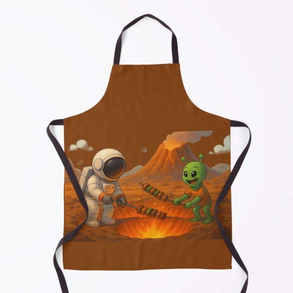 Item preview, Grillmasters of the Volcano Planet designed and sold by HEERMANArt.