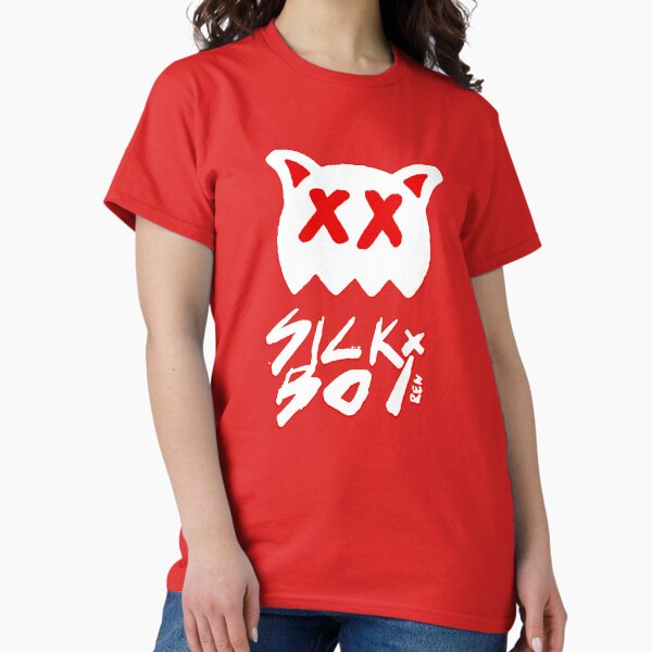Item preview, Sick Boi Ren White Red Bold designed and sold by JOSIALOGAN.