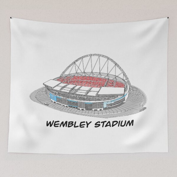 Item preview, Sketching of Wembley Stadium designed and sold by GaalArt.