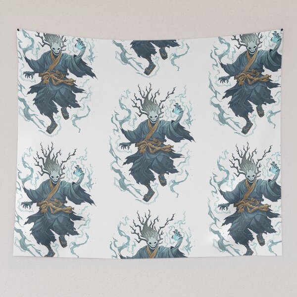 Item preview, Japanese Ghost - Lightning Spirit in Flowing Robes designed and sold by bapupa.
