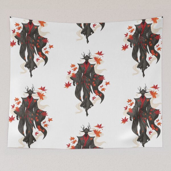 Item preview, Japanese Ghost - Maple Phantom with Crimson Gaze designed and sold by bapupa.