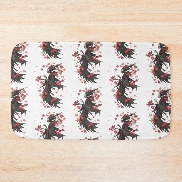 Item preview, Japanese Ghost - Bone‑Masked Wraith Among Leaves designed and sold by bapupa.