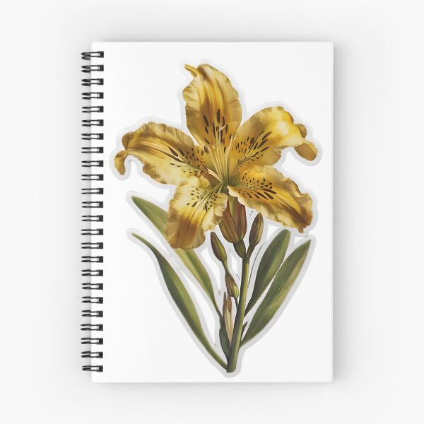 Item preview, Yellow Peruvian Lily (Alstroemeria) designed and sold by HOMETOWN86.