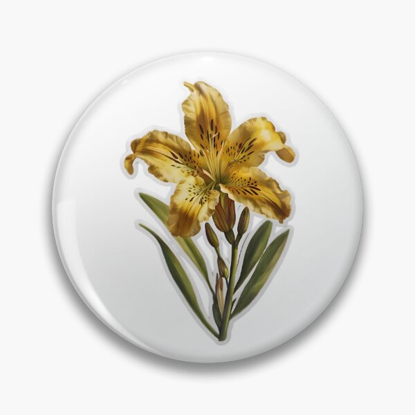 Item preview, Yellow Peruvian Lily (Alstroemeria) designed and sold by HOMETOWN86.