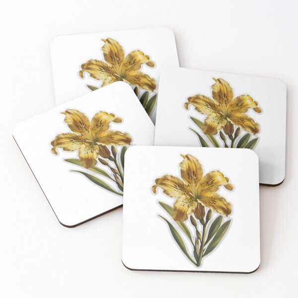 Item preview, Yellow Peruvian Lily (Alstroemeria) designed and sold by HOMETOWN86.