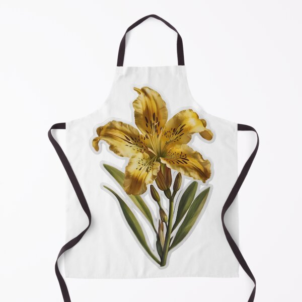 Item preview, Yellow Peruvian Lily (Alstroemeria) designed and sold by HOMETOWN86.