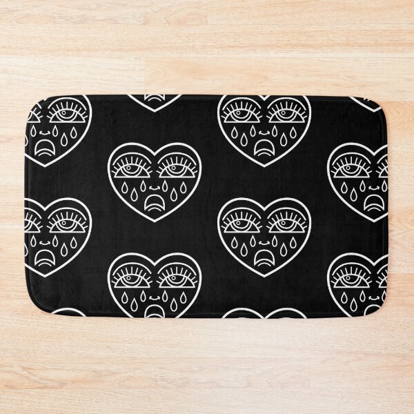 Item preview, Crying Heart Tattoo - Black  designed and sold by Night Sky Art.