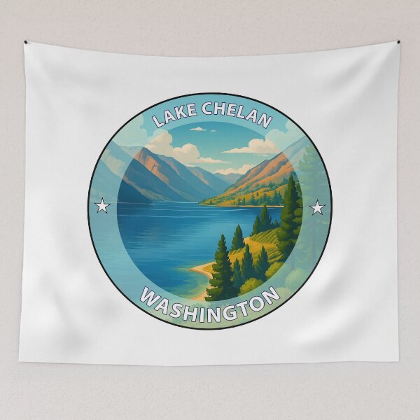 Item preview, Lake Chelan - Washington designed and sold by inkNext.
