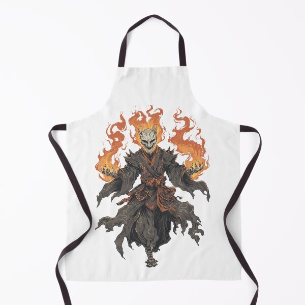 Item preview, Japanese Ghost - Sacred Flame Spectre in Kimono designed and sold by bapupa.