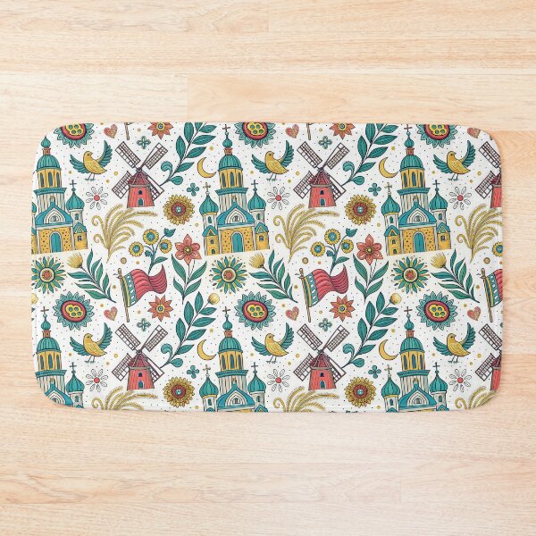Item preview, Ukrainian Folk Art Pattern with Traditional Symbols. designed and sold by RGShirtWorks.