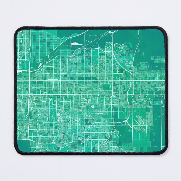 Item preview, Mesa City Map of Arizona, USA - Watercolor designed and sold by deMAP.