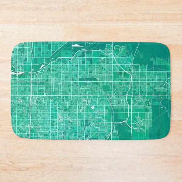 Item preview, Mesa City Map of Arizona, USA - Watercolor designed and sold by deMAP.