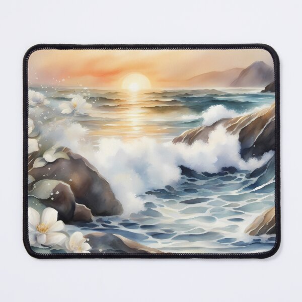 Item preview, Wild Waves Oceanshore designed and sold by CalmnessbyChoice.