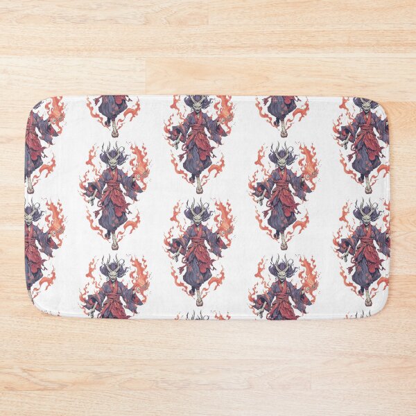 Item preview, Japanese Hannya - Fire Demon in Kimono designed and sold by bapupa.
