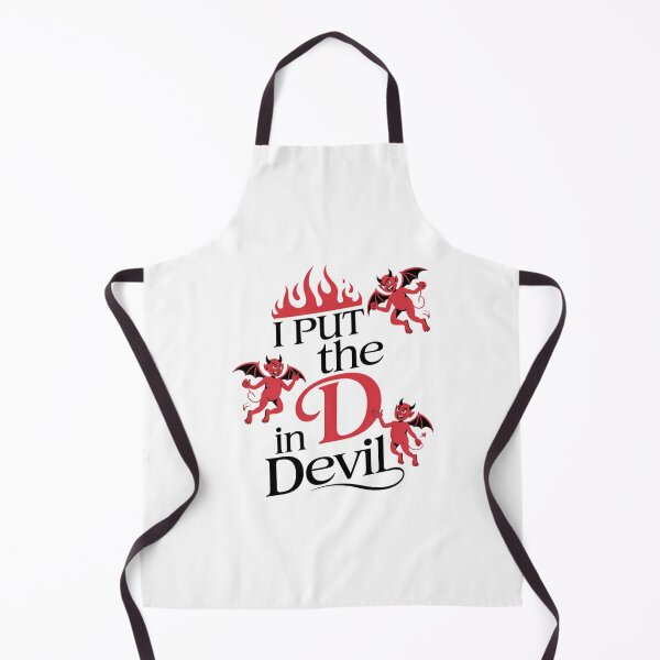 Item preview, I Put the D in Devil Funny Halloween designed and sold by WalshDrawnLaugh.