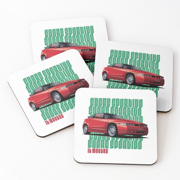 Item preview, Cuore Sportivo Il Mostro Retro Italian Coupe designed and sold by Ride & Relive.
