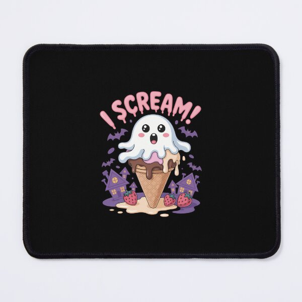 Item preview, I Scream Ghost Ice Cream Halloween Cute Funny designed and sold by WalshDrawnLaugh.