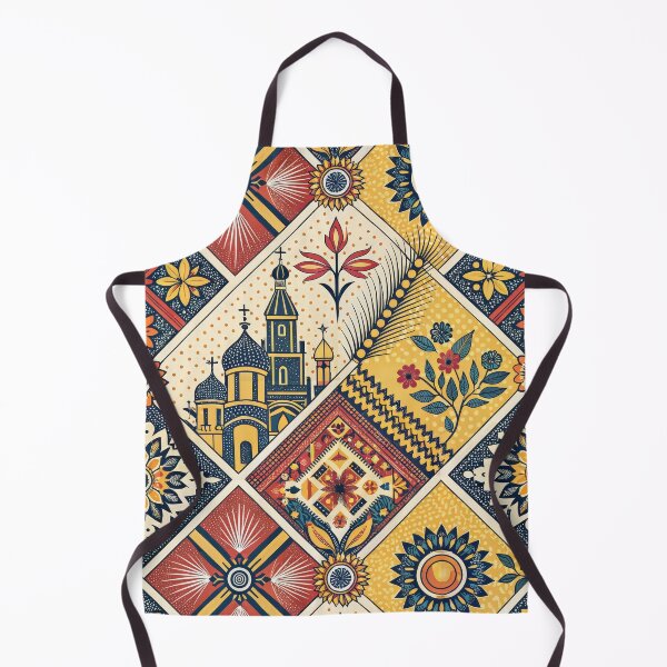 Item preview, Colorful Folk Art Seamless Pattern. designed and sold by RGShirtWorks.