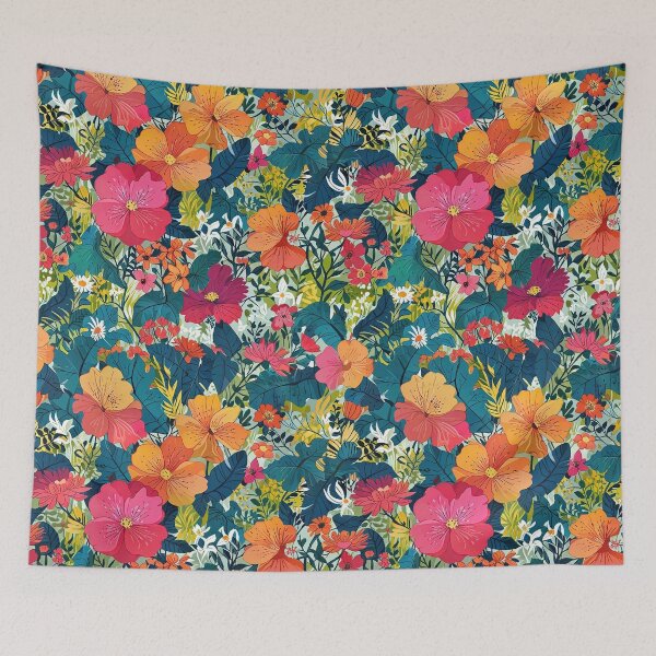Item preview, Colorful Botanical Pattern designed and sold by CoolPixels.