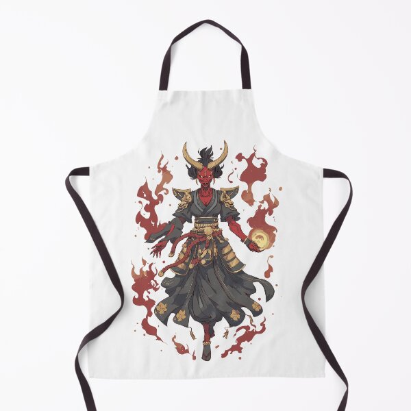 Item preview, Japanese Hannya - Crimson Oni Warrior designed and sold by bapupa.