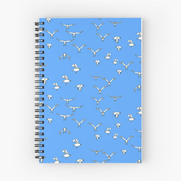 Item preview, Seagulls Blue designed and sold by Sonya Gray.