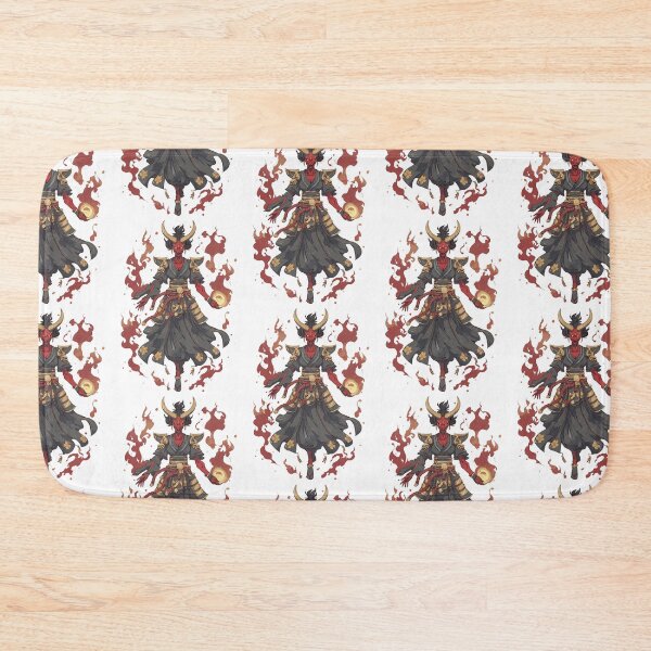 Item preview, Japanese Hannya - Crimson Oni Warrior designed and sold by bapupa.