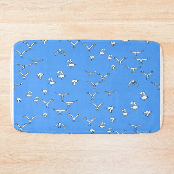 Item preview, Seagulls Blue designed and sold by Sonya Gray.