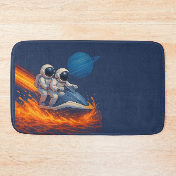 Item preview, Volcanic Jet Ski on Neptune designed and sold by HEERMANArt.