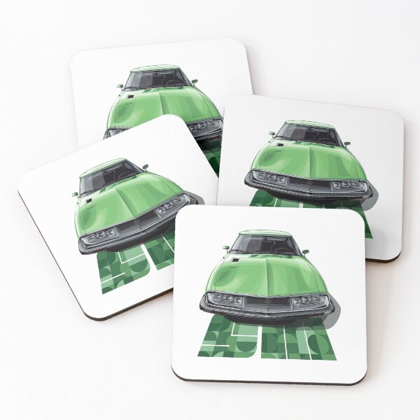 Item preview, Green 70s Futuristic Coupe designed and sold by Ride & Relive.