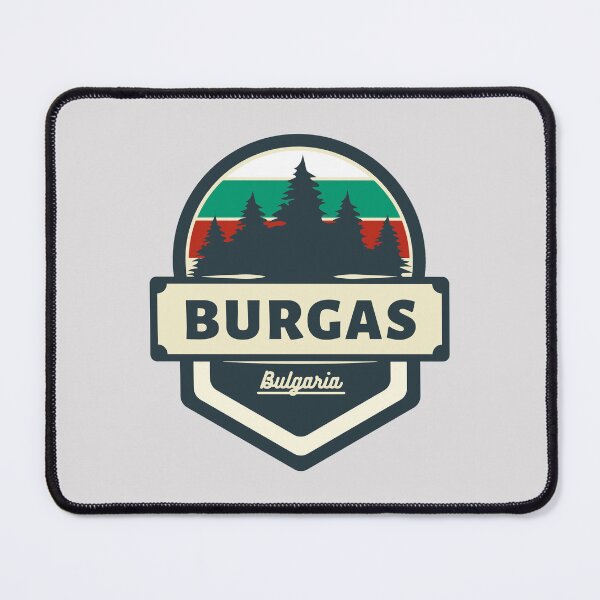 Item preview, Burgas Bulgaria Retro Vintage Badge designed and sold by World Designs.