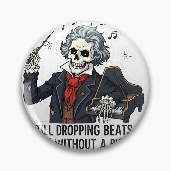 Item preview, Beethoven the Skeleton designed and sold by Nadyos.