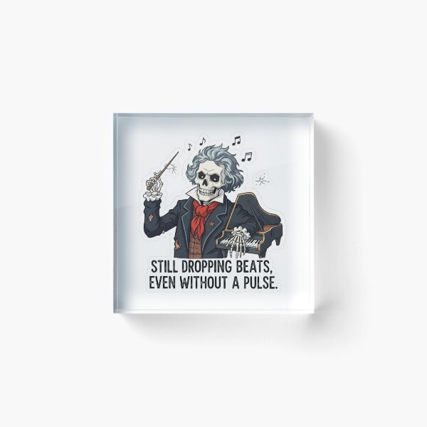 Item preview, Beethoven the Skeleton designed and sold by Nadyos.