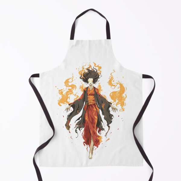 Item preview, Japanese Horror - Cursed Flame Maiden designed and sold by bapupa.