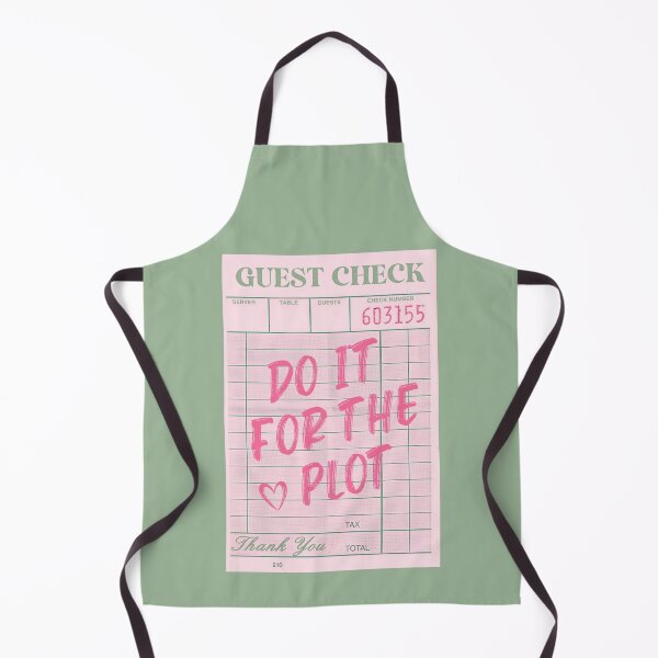 Item preview, Guest Check Green and Pink Do It For The Plot designed and sold by AestheticAnnette.