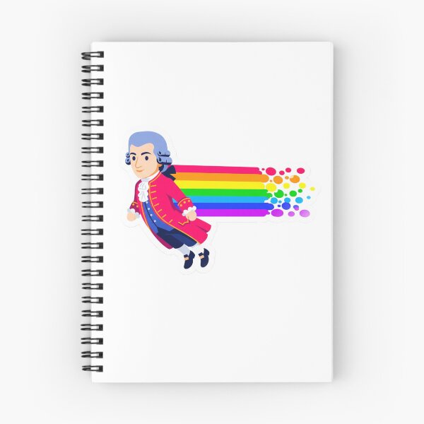 Item preview, Rainbow Mozart designed and sold by Nadyos.